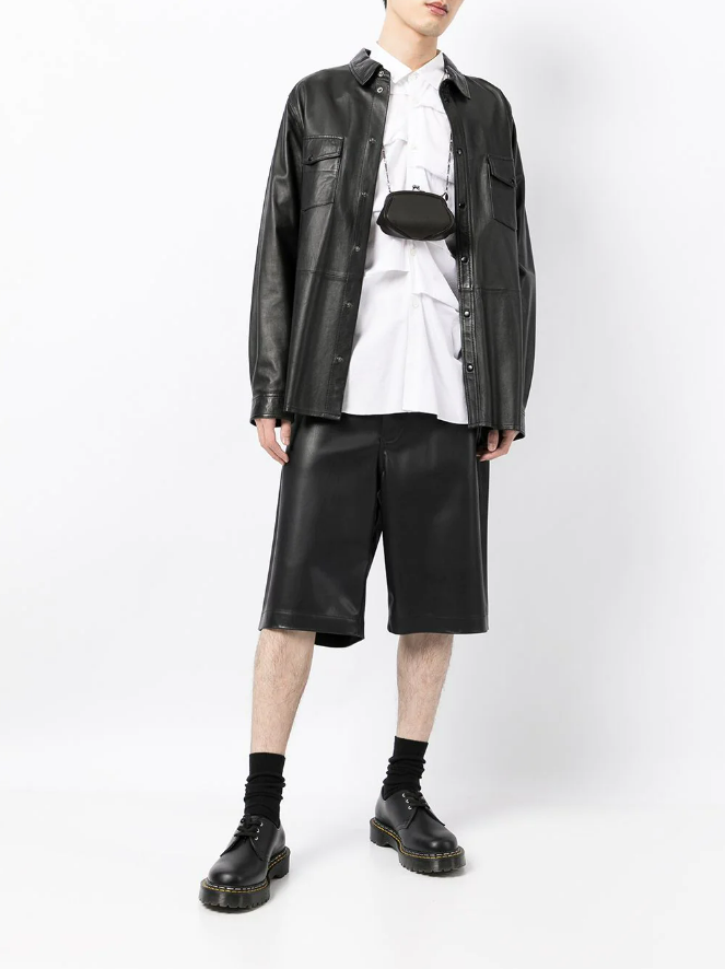 DISCORD YOHJI YAMAMOTO - Clasp Pouch S Black | DOORS NYC